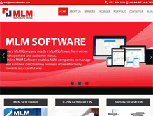 Tablet Screenshot of mlmsoftwarein.com